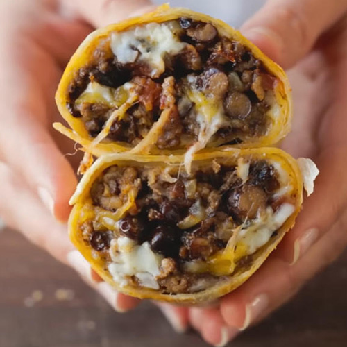 Crispy Beef Burritos - Mexican Beef Pastilla
