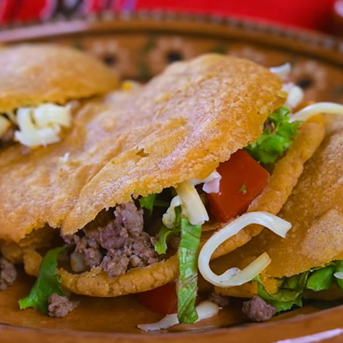 Gorditas Mexico - Thick corn tortillas - Hollow filling