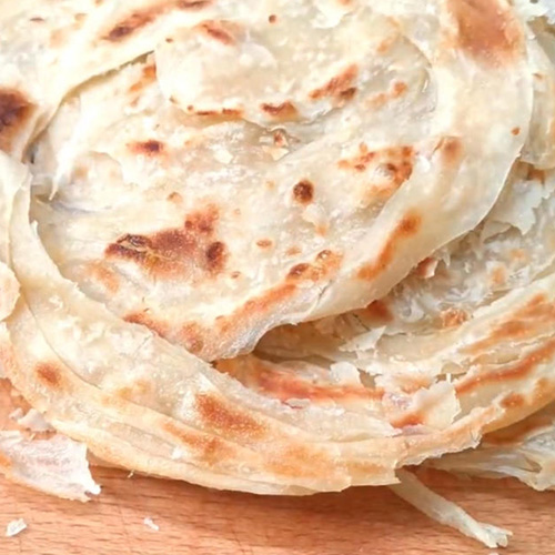 Roti-Pratha_ Roti canai - Malay layered cake