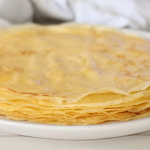 Round Crepe - French European round crepes