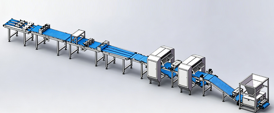 MGBB Automatic Bagel Bread forming production line